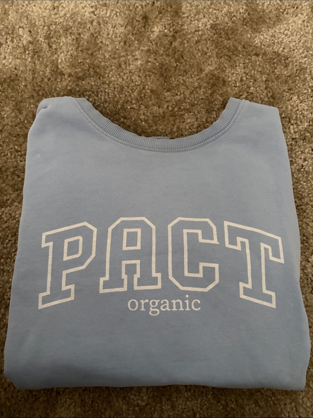 PACT organic cotton sweatshirt